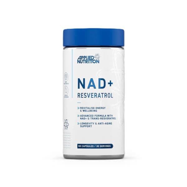 Applied Nutrition NAD+ Resveratrol - 60 caps
