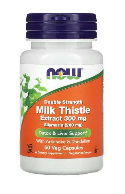 NOW Foods Milk Thistle Extract with Artichoke & Dandelion