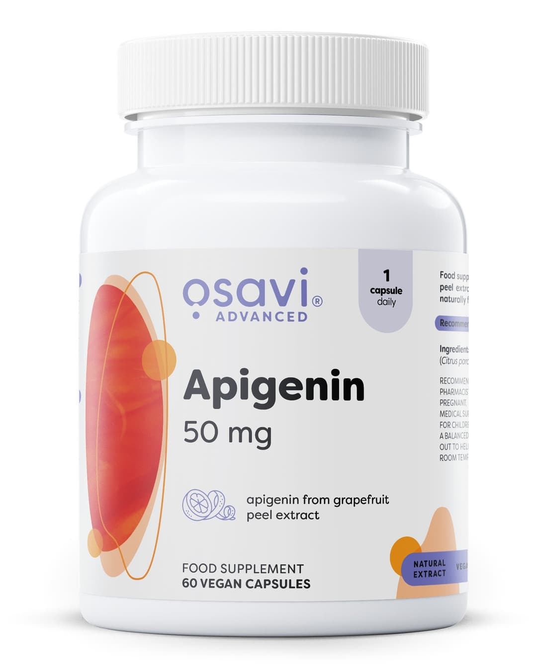 Osavi Apigenin, 50mg - 60 vegan caps