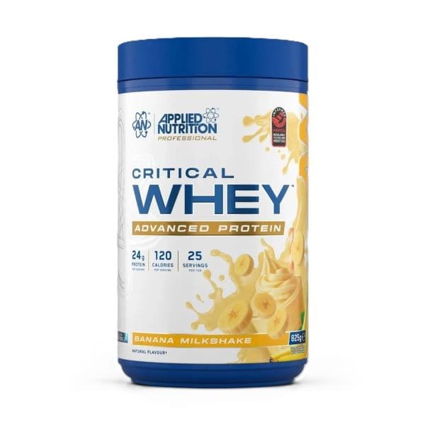 Applied Nutrition Critical Whey, Banana Milkshake - 825 grams