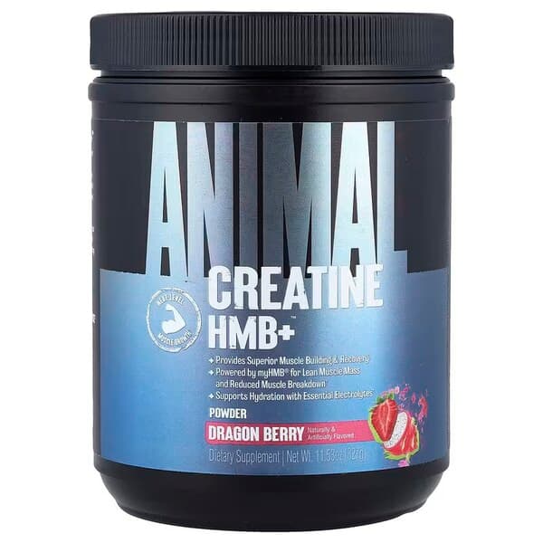 Animal Creatine HMB+, Dragon Berry - 327 grams