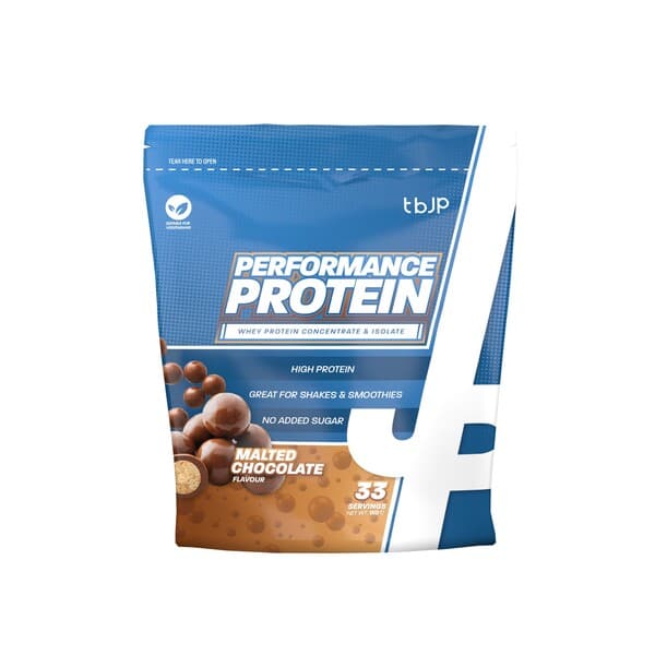 Trained by JP Performance Protein, Malted Chocolate - 1000 grams