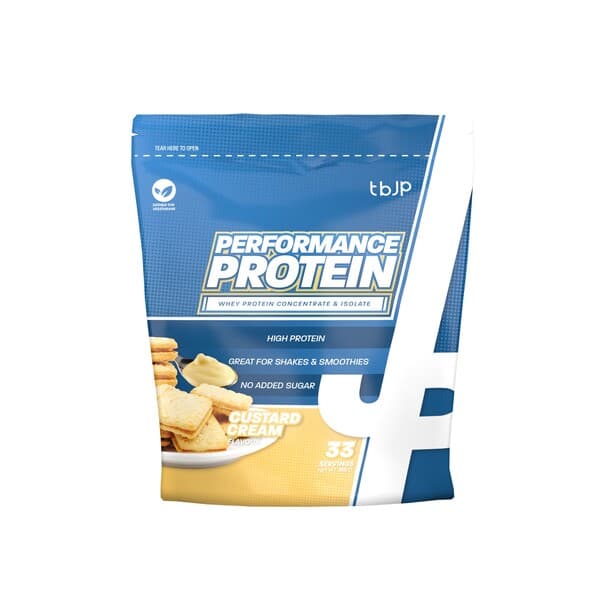 Trained by JP Performance Protein, Custard Cream - 1000 grams