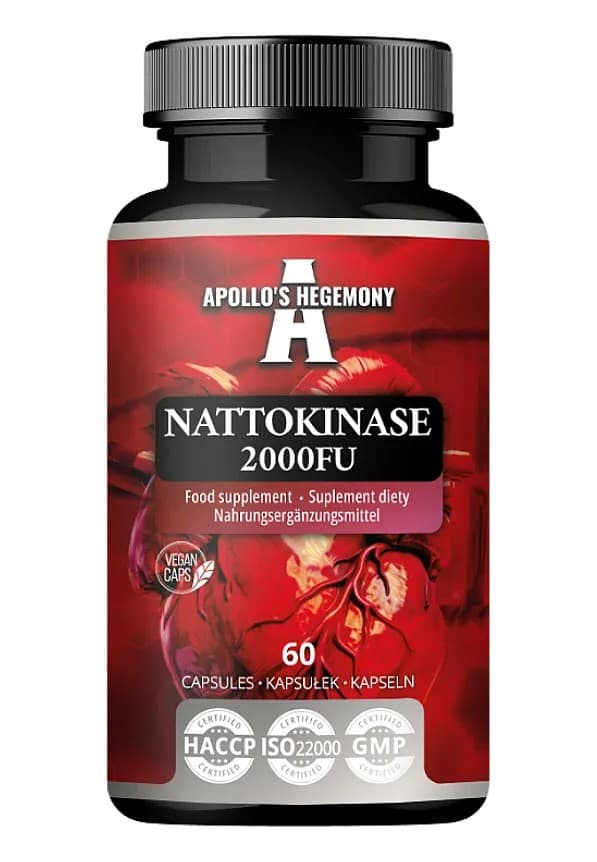 Apollo's Hegemony Nattokinase, 2000 FU - 60 caps