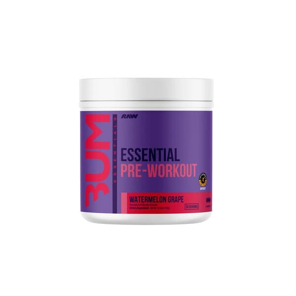Raw Nutrition CBUM Essential Pre-Workout, Watermelon Grape - 441 grams