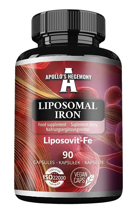 Apollo's Hegemony Liposomal Iron - 90 vcaps