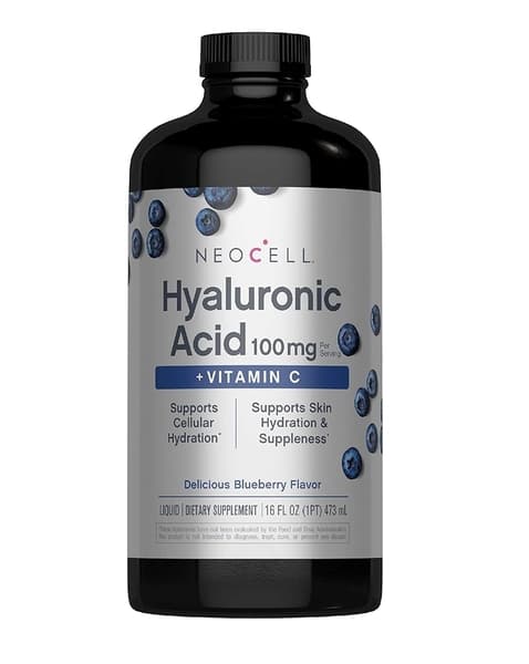 NeoCell Hyaluronic Acid Liquid, Blueberry - 473 ml.