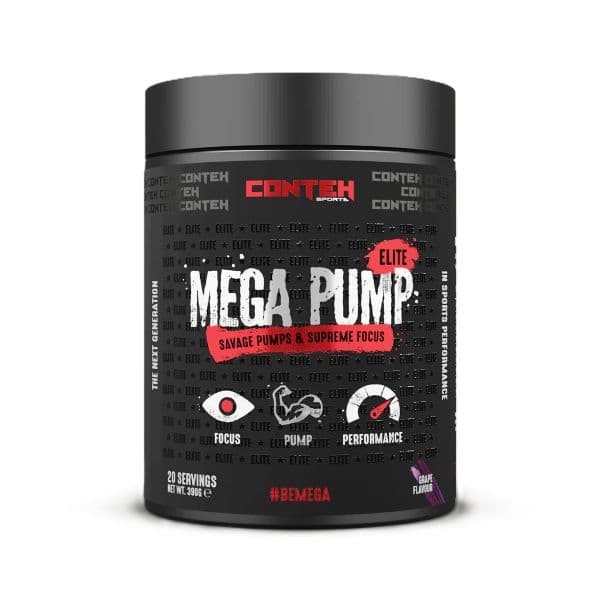 Conteh Sports Mega Pump Elite, Grape - 390 grams