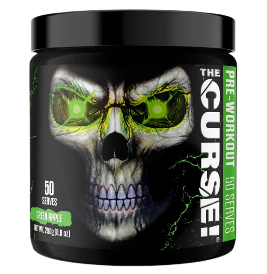 JNX Sports The Curse! Pre-Workout (EU), Green Apple - 250 grams