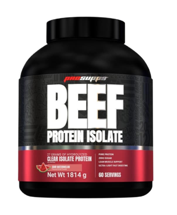 ProSupps Beef Protein Isolate, Sour Watermelon - 1814 grams