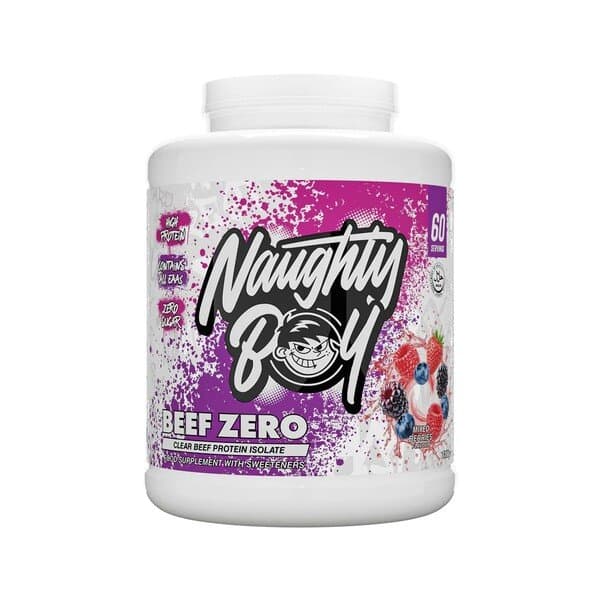Naughty Boy Beef Zero, Mixed Berries - 1800 grams
