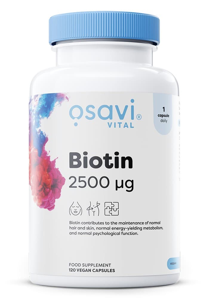 Osavi Biotin, 2500mcg - 120 vegan caps