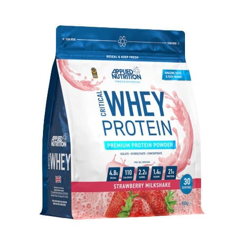 Applied Nutrition Critical Whey, Strawberry Milkshake (EAN 5056555203149) - 900 grams