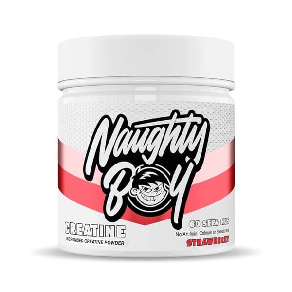 Naughty Boy Creatine, Strawberry - 300 grams