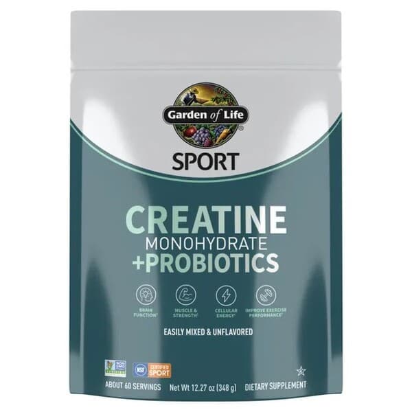 Garden of Life Sport Creatine Monohydrate + Probiotics - 348 grams