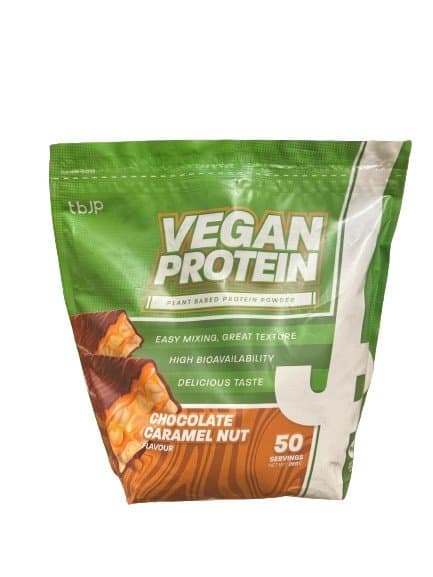 Trained by JP Vegan Protein, Chocolate Caramel Nut (EAN 703818267282) - 2000 grams