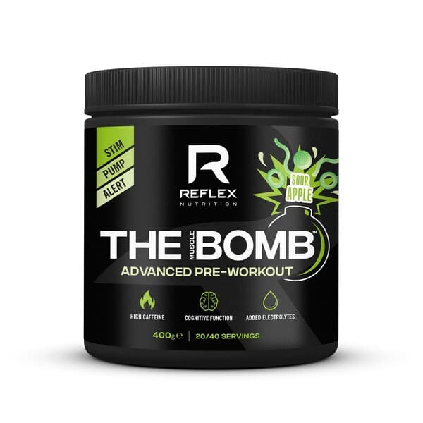 Reflex Nutrition The Muscle Bomb, Sour Apple - 400 grams