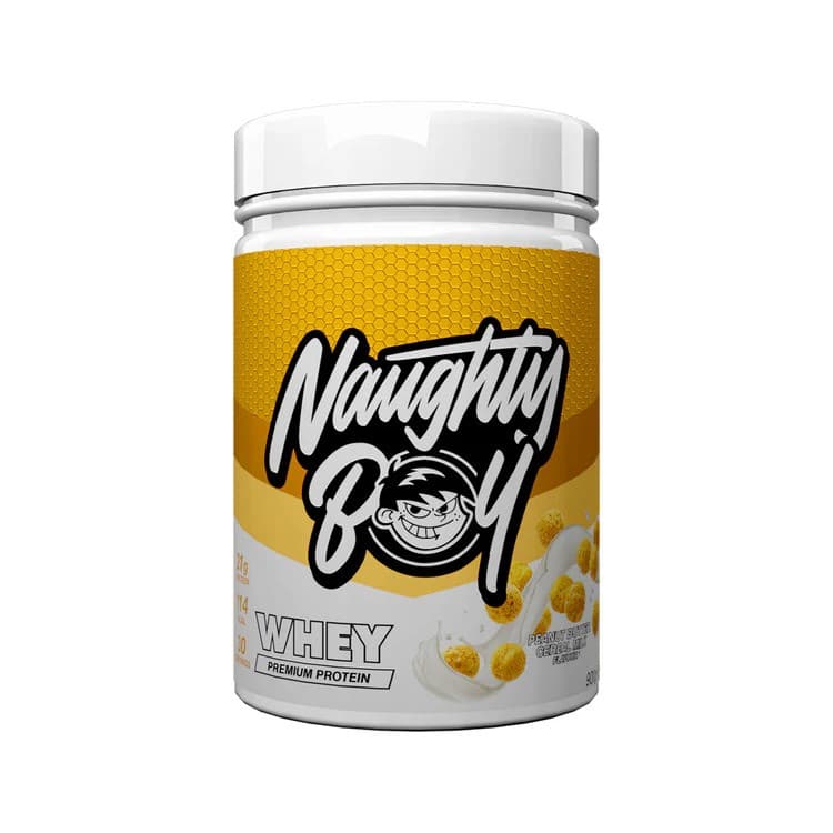 Naughty Boy Advanced Whey, Peanut Butter Cereal Milk - 900 grams