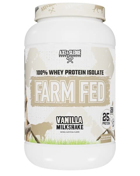Axe & Sledge Farm Fed, Vanilla Milkshake - 823 grams