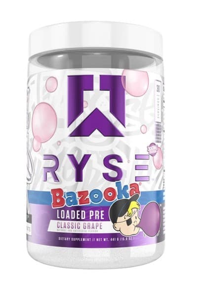 RYSE Loaded Pre, Bazooka Classic Grape - 450 grams