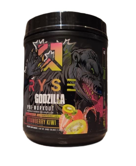 RYSE Godzilla Pre-Workout, Strawberry Kiwi (EAN: 810137320878) - 846 grams