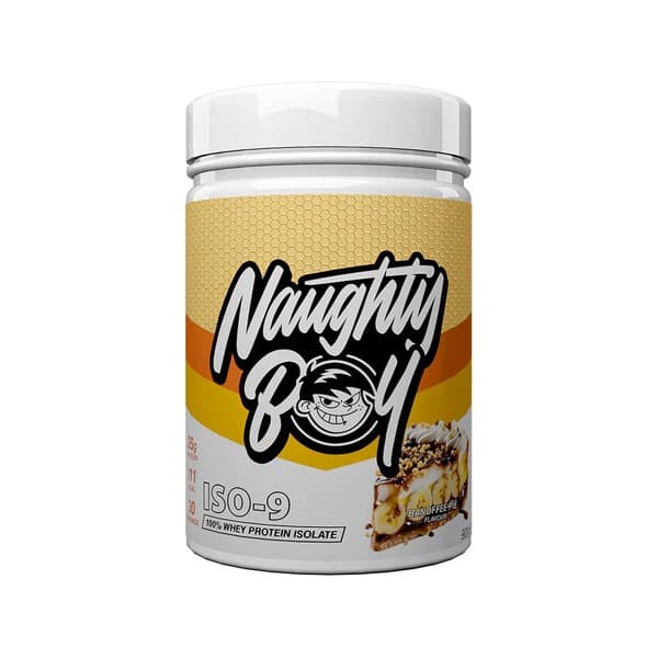 Naughty Boy Iso-9, Banoffee Pie - 900 grams