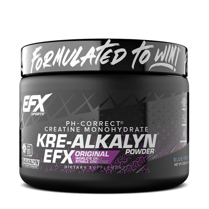 EFX Sports Kre-Alkalyn EFX Powder, Blue Frost - 110 grams