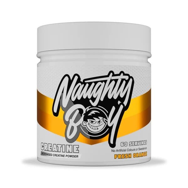 Naughty Boy Creatine, Fresh Orange - 300 grams