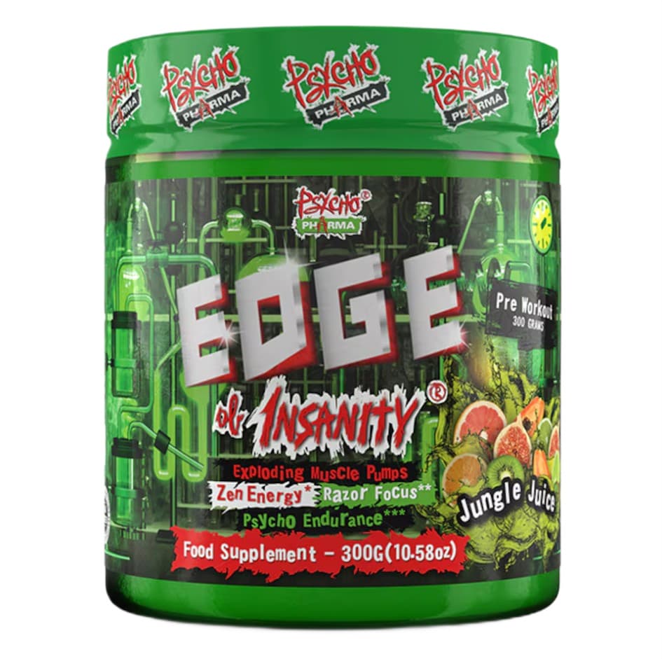 American Supps Psycho Pharma Edge of Insanity, Jungle Juice - 300 grams