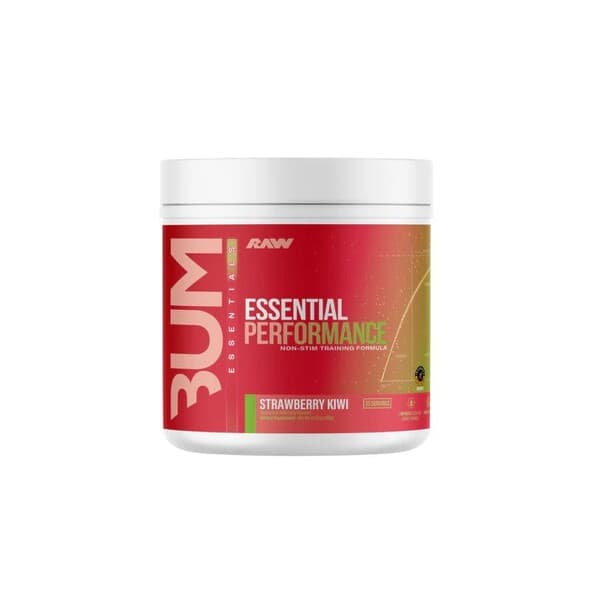 Raw Nutrition Bum Essential Performance, Strawberry Kiwi - 610 grams