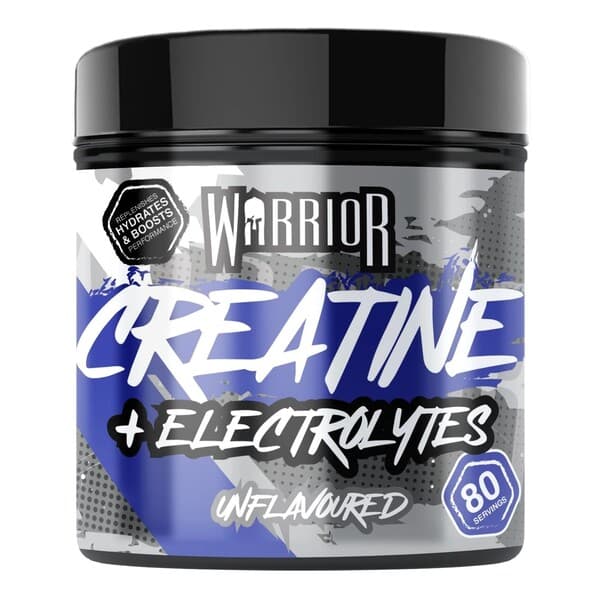 Warrior Creatine + Electrolytes, Unflavoured - 360 grams