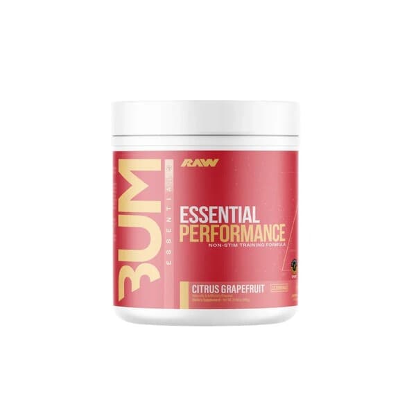 Raw Nutrition Bum Essential Performance, Citrus Grapefruit - 615 grams