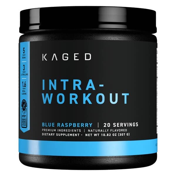 Kaged Muscle Intra-Workout, Blue Raspberry - 307 grams