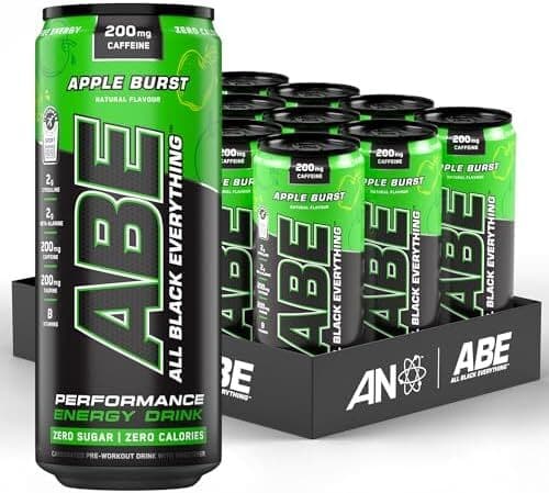 Applied Nutrition ABE Energy + Performance Cans, Apple Burst - 12 x 330 ml.