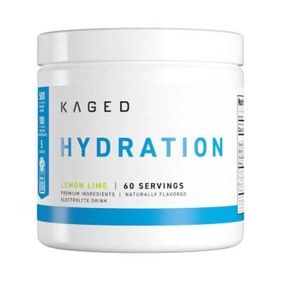 Kaged Muscle Hydration, Lemon Lime - 294 grams