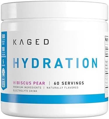 Kaged Muscle Hydration, Hibiscus Pear - 294 grams