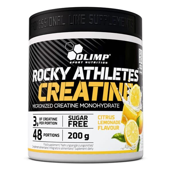 Olimp Nutrition Rocky Athletes Creatine, Citrus Lemonade - 200 grams