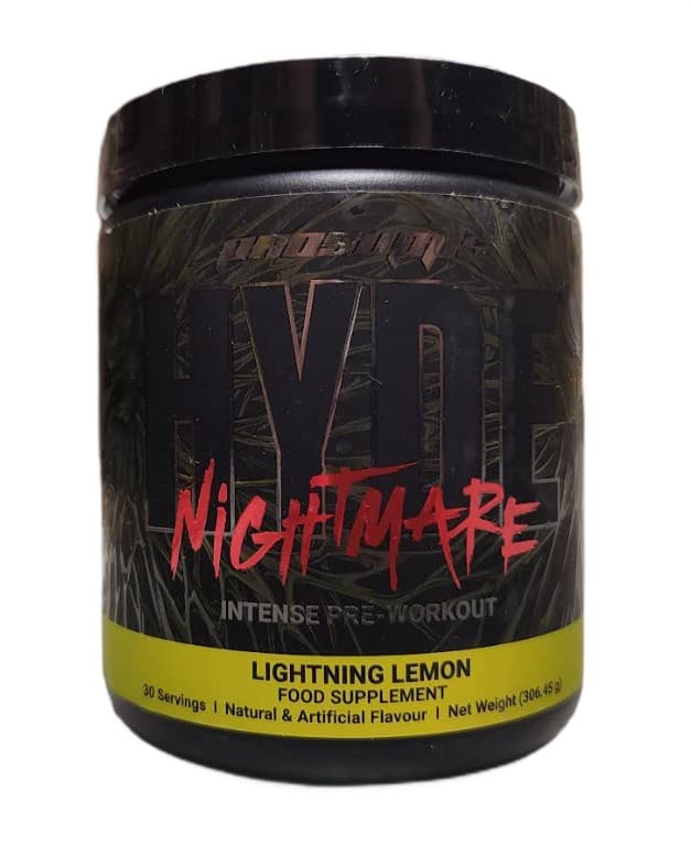 ProSupps Hyde Nightmare, Lightning Lemon - 306.45 grams