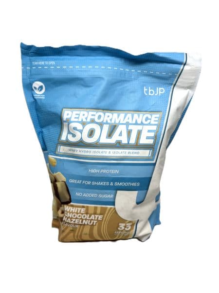 Trained by JP Performance Isolate, White Chocolate Hazelnut - 1000 grams