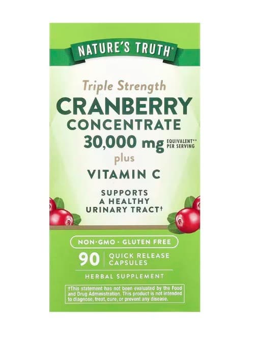 NeoCell Nature's Truth Tripple Strength Cranberry Concentrate plus Vitamin C - 90 caps