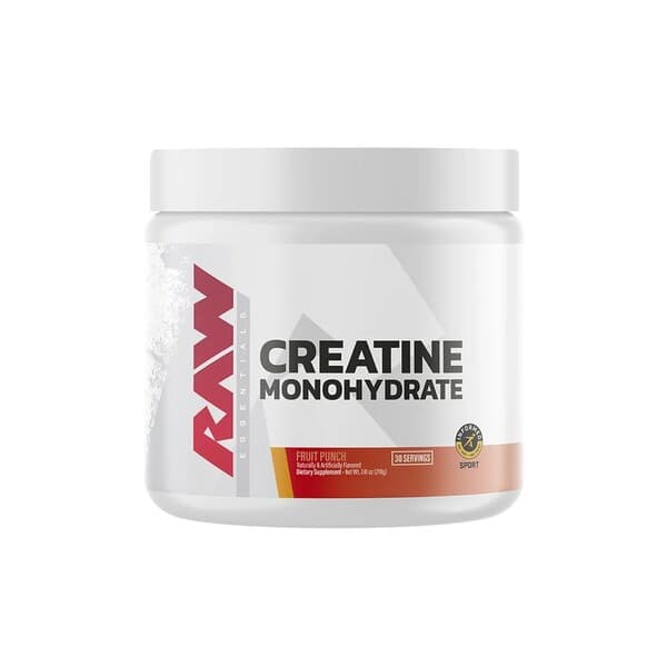 Raw Nutrition Creatine Monohydrate, Fruit Punch - 210 grams