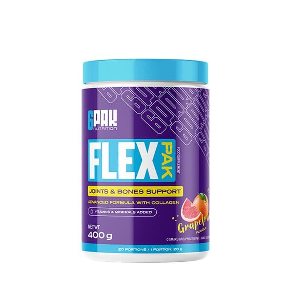 6PAK Flex Pak, Grapefruit - 400 grams