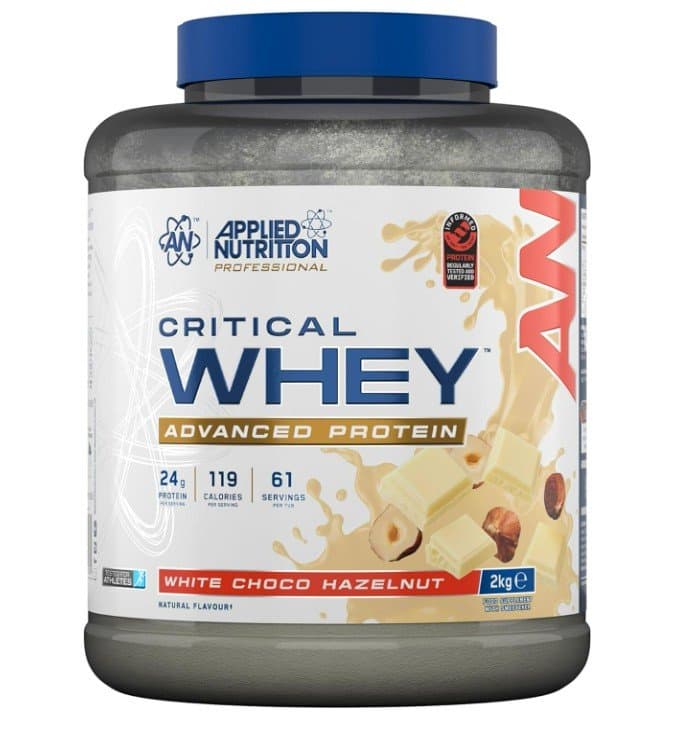Applied Nutrition Critical Whey, White Choco Hazelnut - 2000 grams