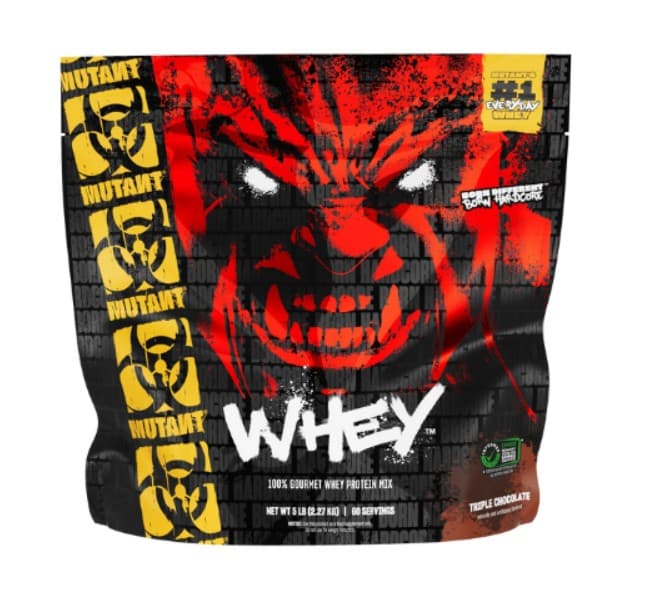 Mutant Whey, Triple Chocolate - 2270 grams