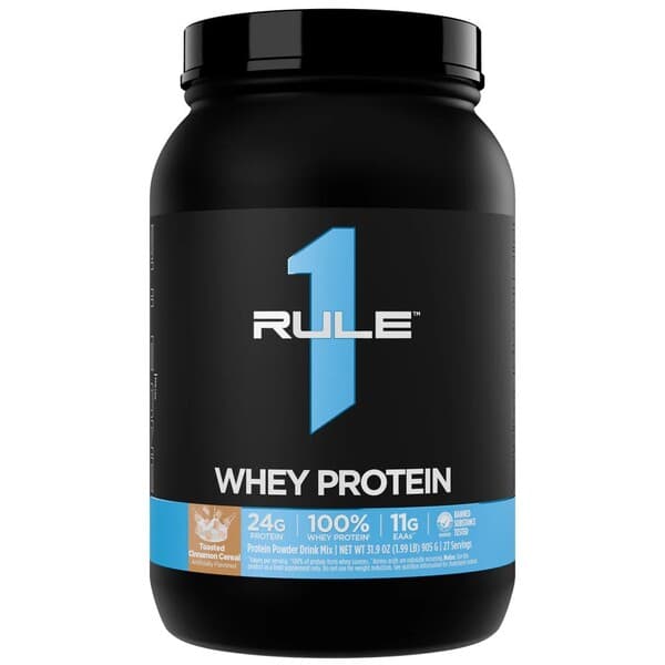 Rule One R1 Whey Blend, Toasted Cinnamon Cereal - 905 grams