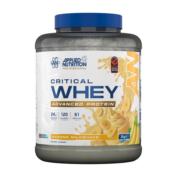 Applied Nutrition Critical Whey, Banana Milkshake - 2000 grams