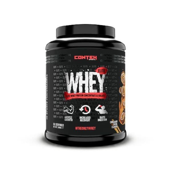 Conteh Sports Whey Elite, Cinnamon Swirl - 1980 grams