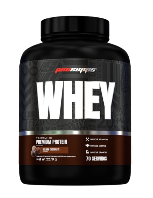 ProSupps Whey, Belgian Chocolate - 2270 grams