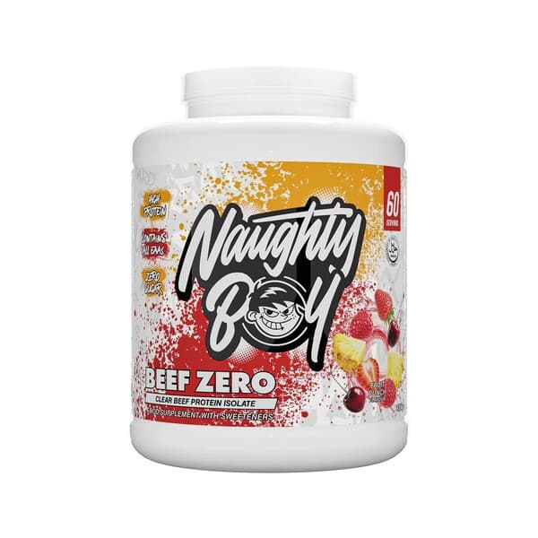 Naughty Boy Beef Zero, Fruit Punch - 1800 grams