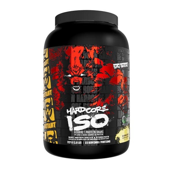 Mutant Hardcore Iso, Banana Cream - 727 grams